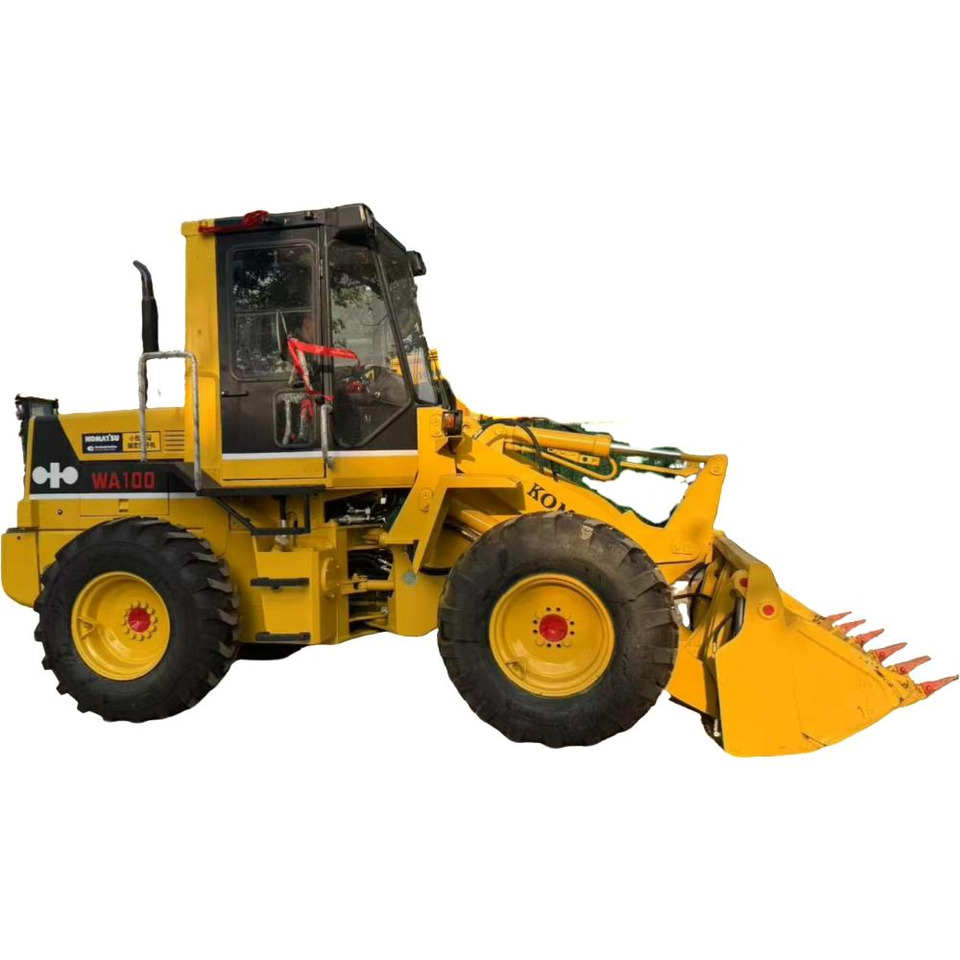 Komatsu WA100 - Hjullastare: bild 1 Komatsu WA100 - Hjullastare: bild 1