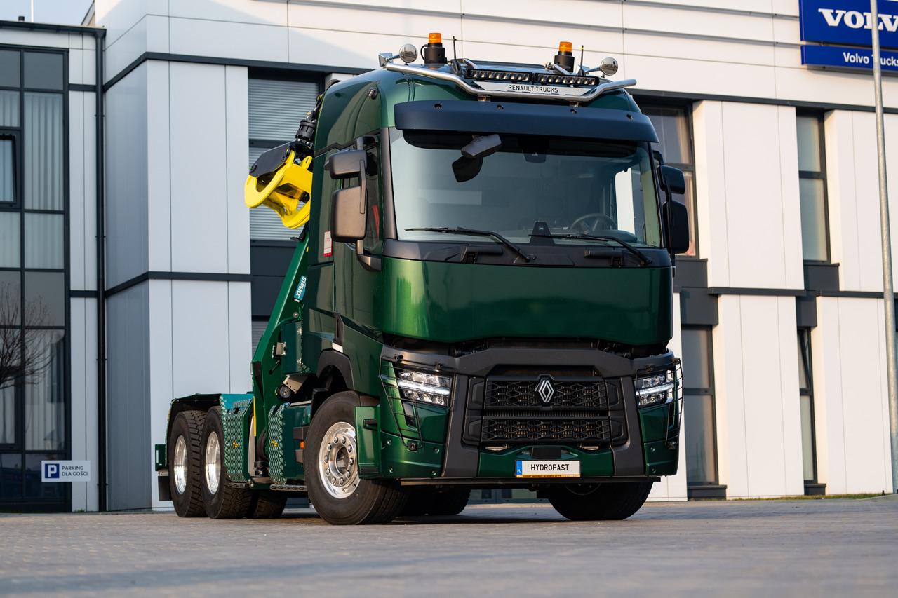 RENAULT TRUCKS C P6X4 DO DŁUŻYC na stanie / Renault type C P6x4 long timber transport body / Renault Typ C P6x4 mit langer Holztransportkonstruktion / / - Timmerbil, Kranbil: bild 2 RENAULT TRUCKS C P6X4 DO DŁUŻYC na stanie / Renault type C P6x4 long timber transport body / Renault Typ C P6x4 mit langer Holztransportkonstruktion / / - Timmerbil, Kranbil: bild 2