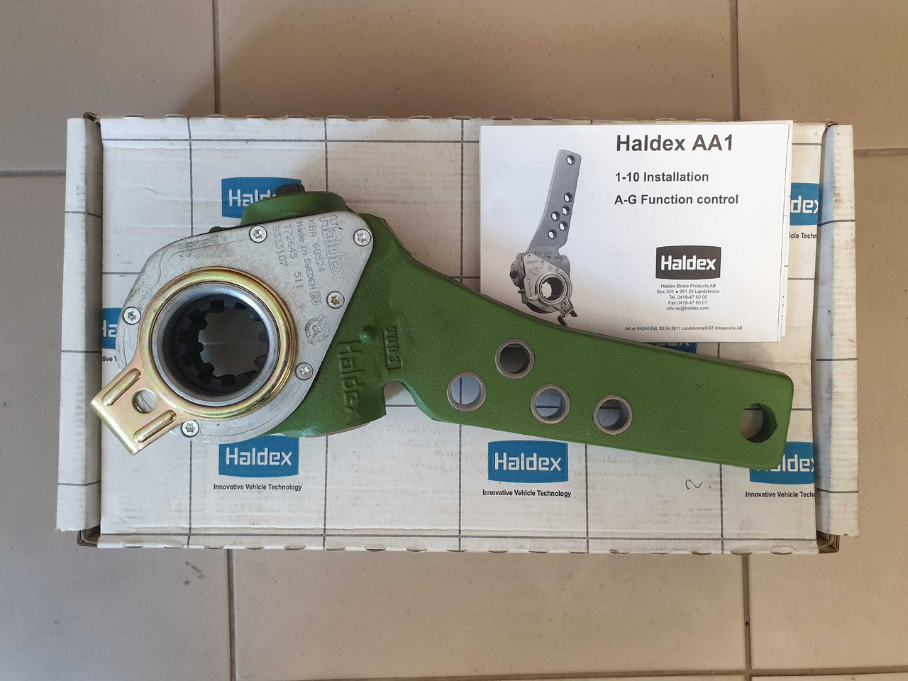 Nastawnik rozpieraka, układ hamulcowy HALDEX 72645C - Bromsdelar: bild 2 Nastawnik rozpieraka, układ hamulcowy HALDEX 72645C - Bromsdelar: bild 2