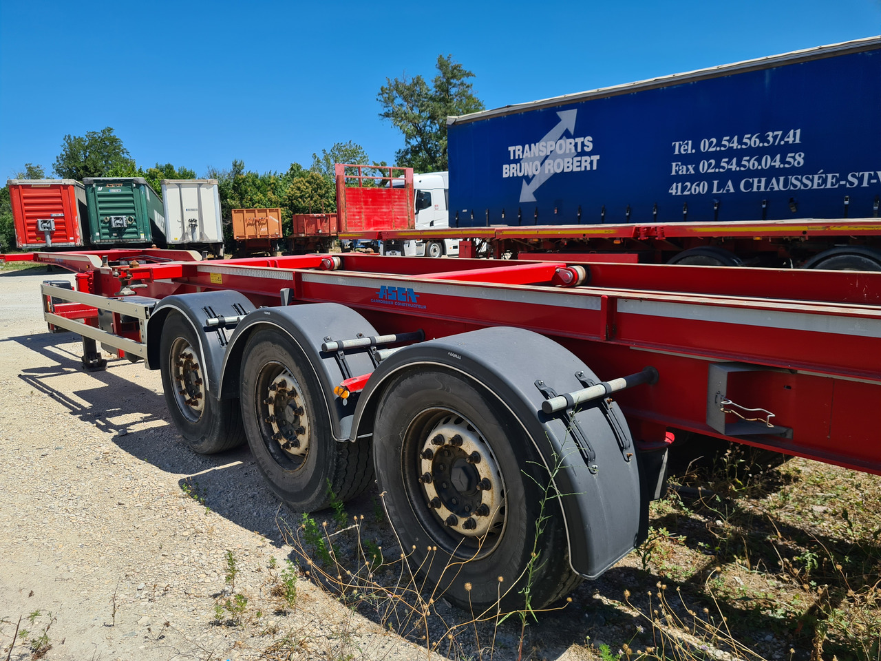 Asca chariot coulissant - Chassi semitrailer: bild 2 Asca chariot coulissant - Chassi semitrailer: bild 2