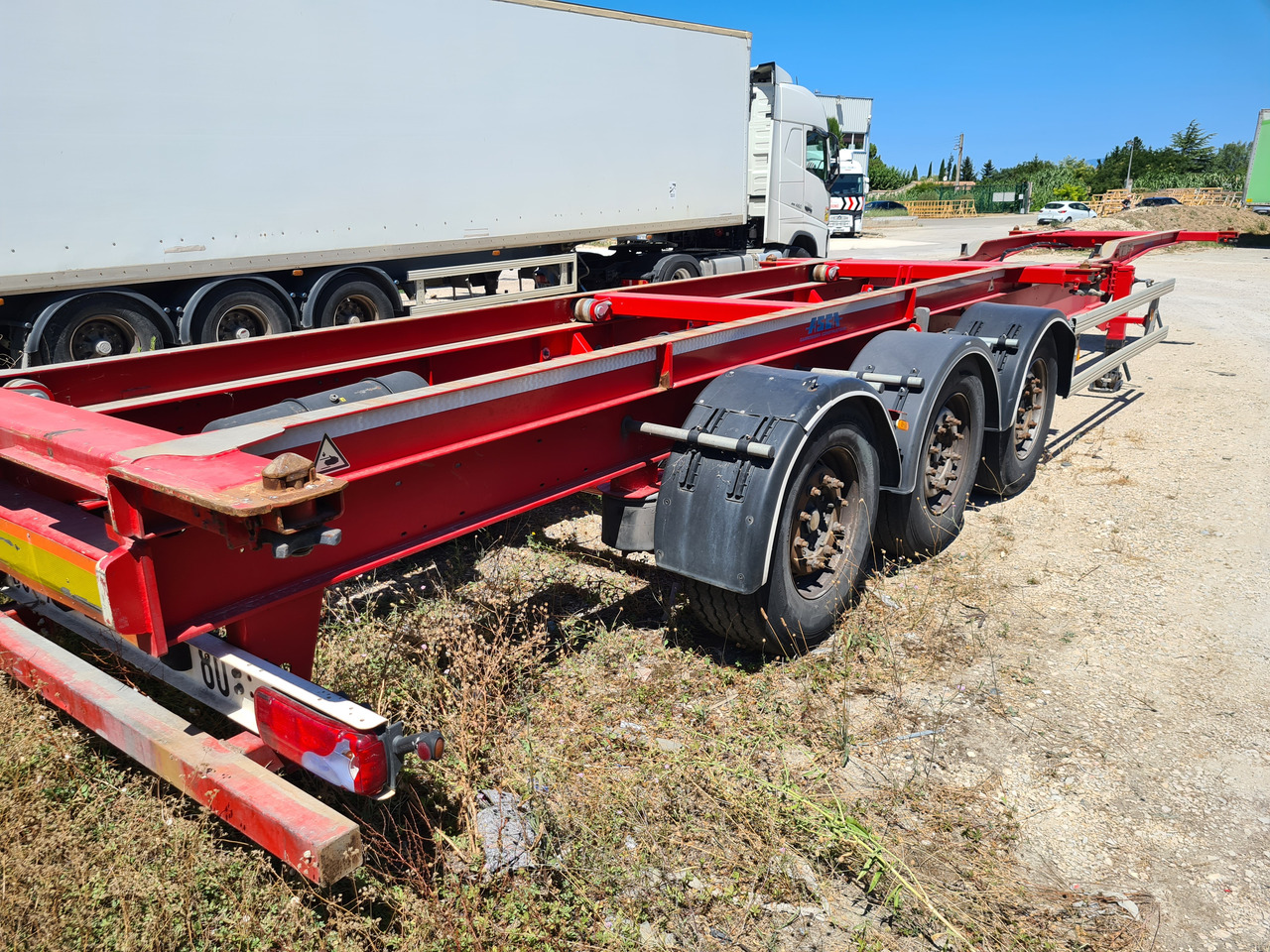 Asca chariot coulissant - Chassi semitrailer: bild 1 Asca chariot coulissant - Chassi semitrailer: bild 1