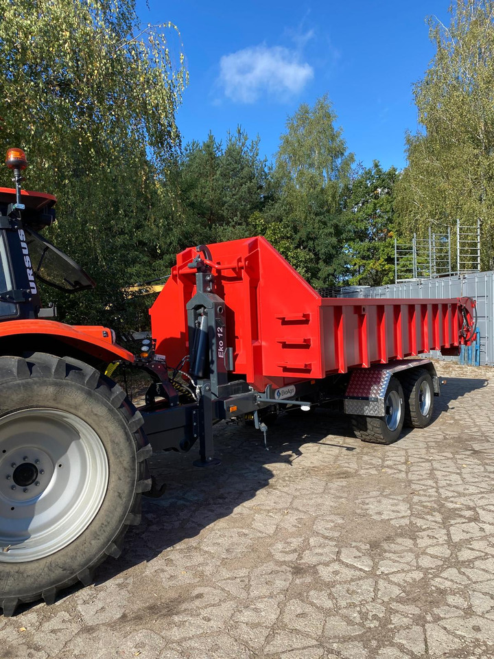 Ny Traktorvagn EkoAgri Hakenliftanhänger / Hooklift trailer / Remorque porte caisson / Remolque con gancho / Rimorchio a gancio / Przyczepa hakowa 12 t: bild 9