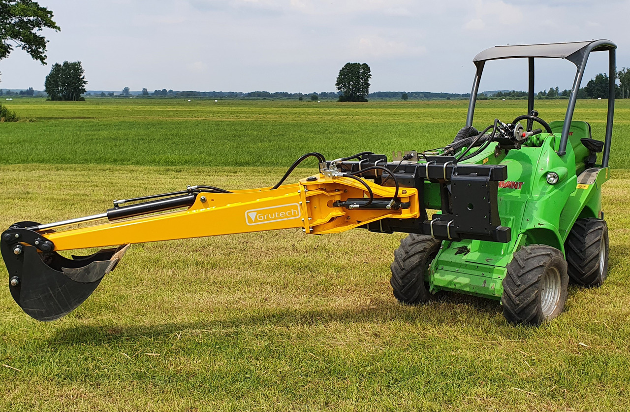 Grutech Ausleger / Digging arm / Bras de pelle / Brazo de excavación / Braccio di scavo / Przystawka kopiąca - Bom för Lastare: bild 1 Grutech Ausleger / Digging arm / Bras de pelle / Brazo de excavación / Braccio di scavo / Przystawka kopiąca - Bom för Lastare: bild 1