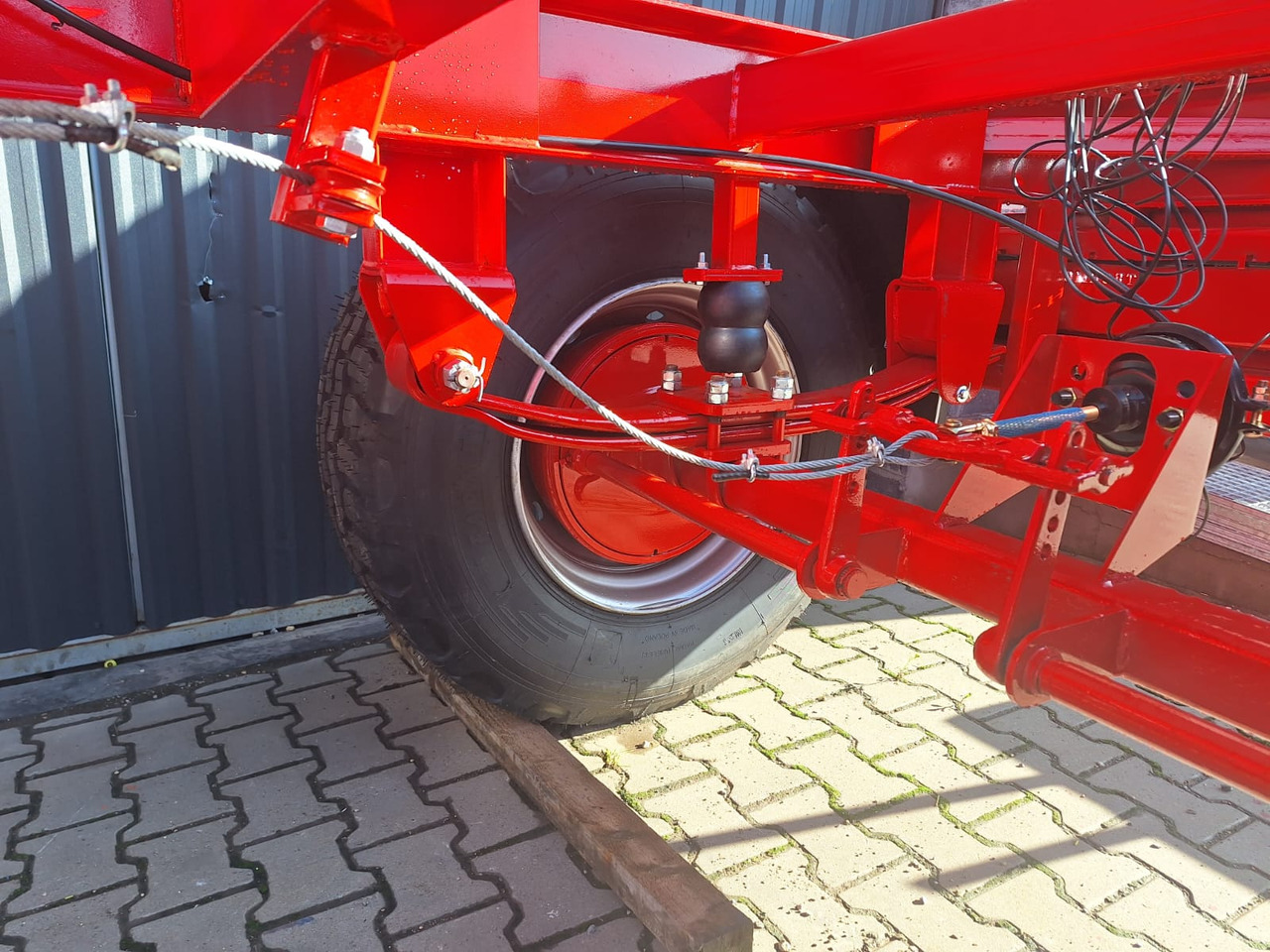 Ny Tippvagn för lantbruk Techmont Anhänger / Trailer / Remorque / Rimorchio / Прицеп двухоосный бортовой / Przyczepa dwuosiowa PTD16 12 t: bild 10