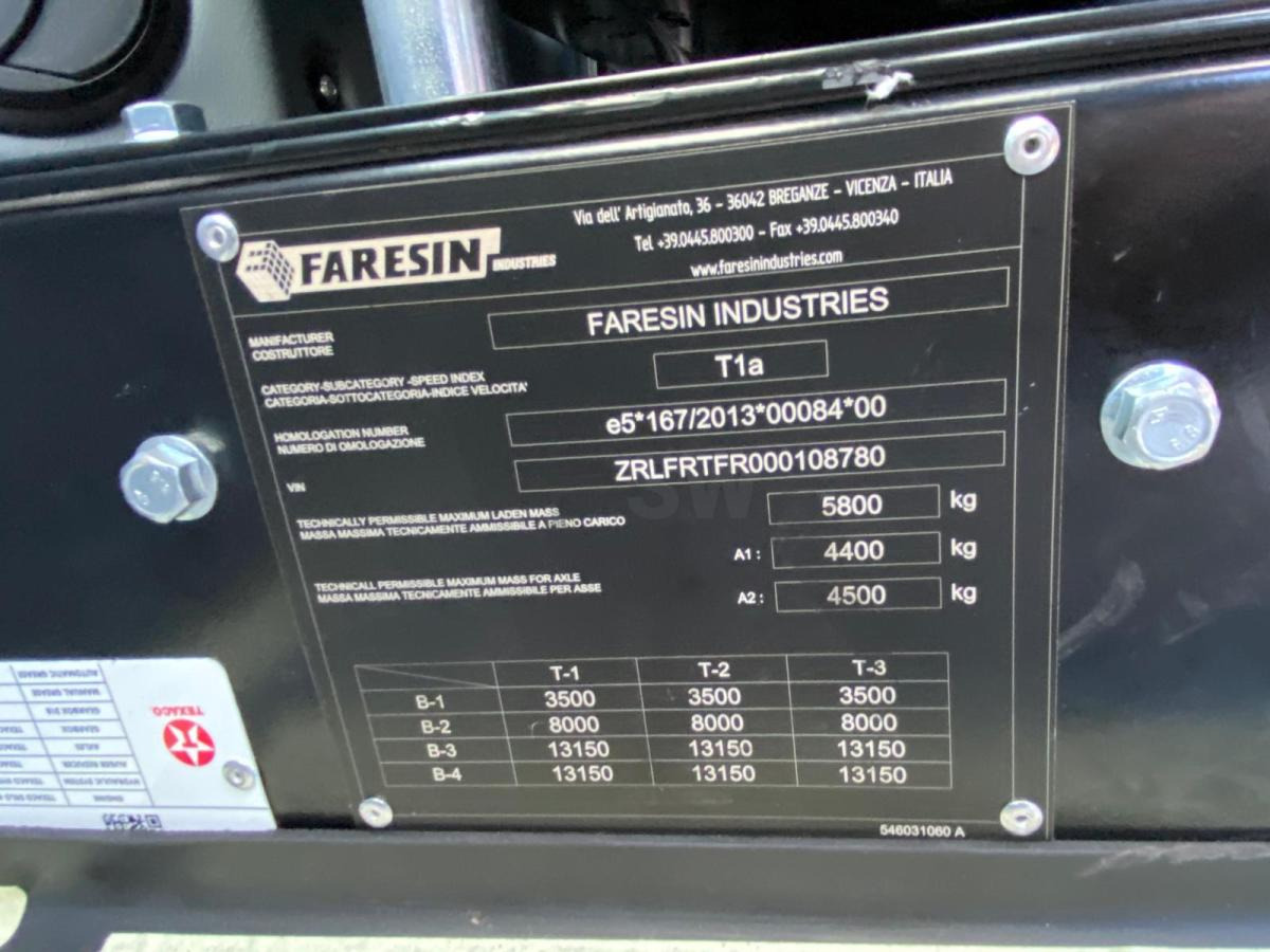 Ny Skjutstativtruck FARESIN 6.26 CLASSIC 52 Chariot élévateur télescopique (NEUF): bild 28 Ny Skjutstativtruck FARESIN 6.26 CLASSIC 52 Chariot élévateur télescopique (NEUF): bild 28