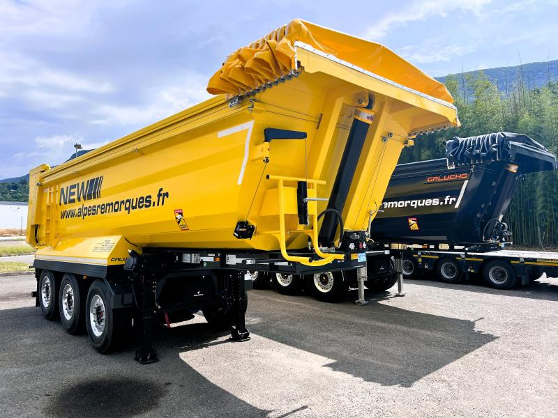 Galucho SGB3 Semi-remorque benne TP 3 essieux - Tippbil semitrailer: bild 2 Galucho SGB3 Semi-remorque benne TP 3 essieux - Tippbil semitrailer: bild 2