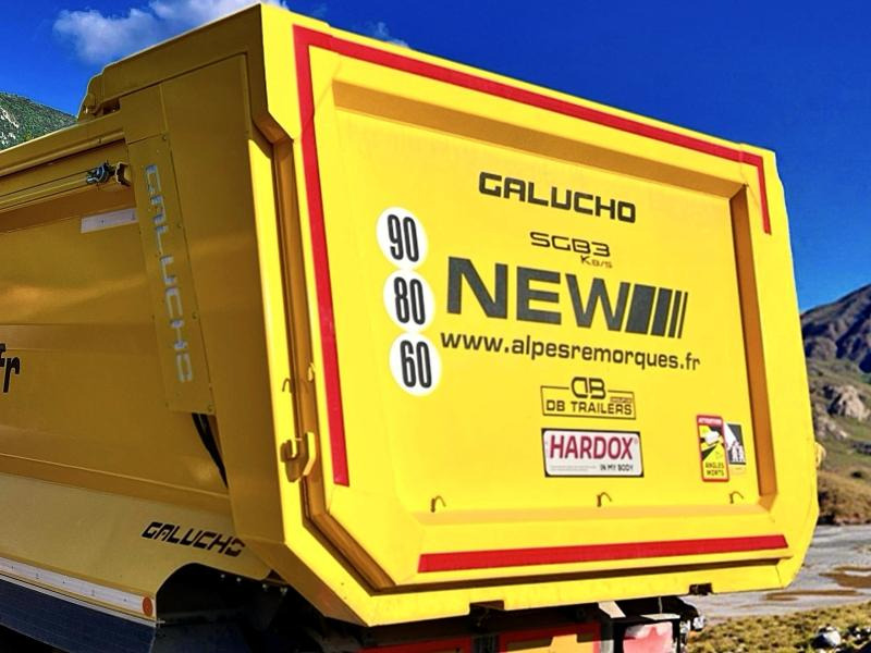 Galucho SGB3 Semi-remorque benne TP 3 essieux - Tippbil semitrailer: bild 4 Galucho SGB3 Semi-remorque benne TP 3 essieux - Tippbil semitrailer: bild 4