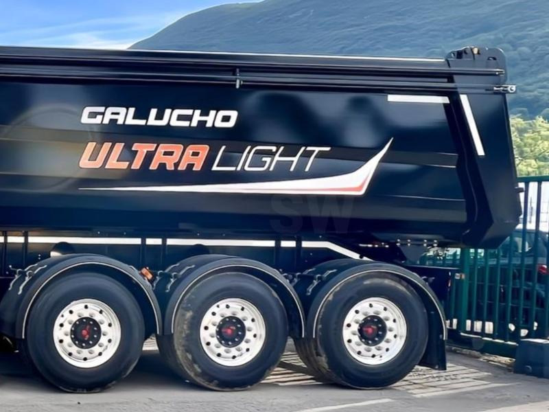 Galucho SGB3 Ultra Light Semi-remorque benne TP 3 essieux - Tippbil semitrailer: bild 4 Galucho SGB3 Ultra Light Semi-remorque benne TP 3 essieux - Tippbil semitrailer: bild 4