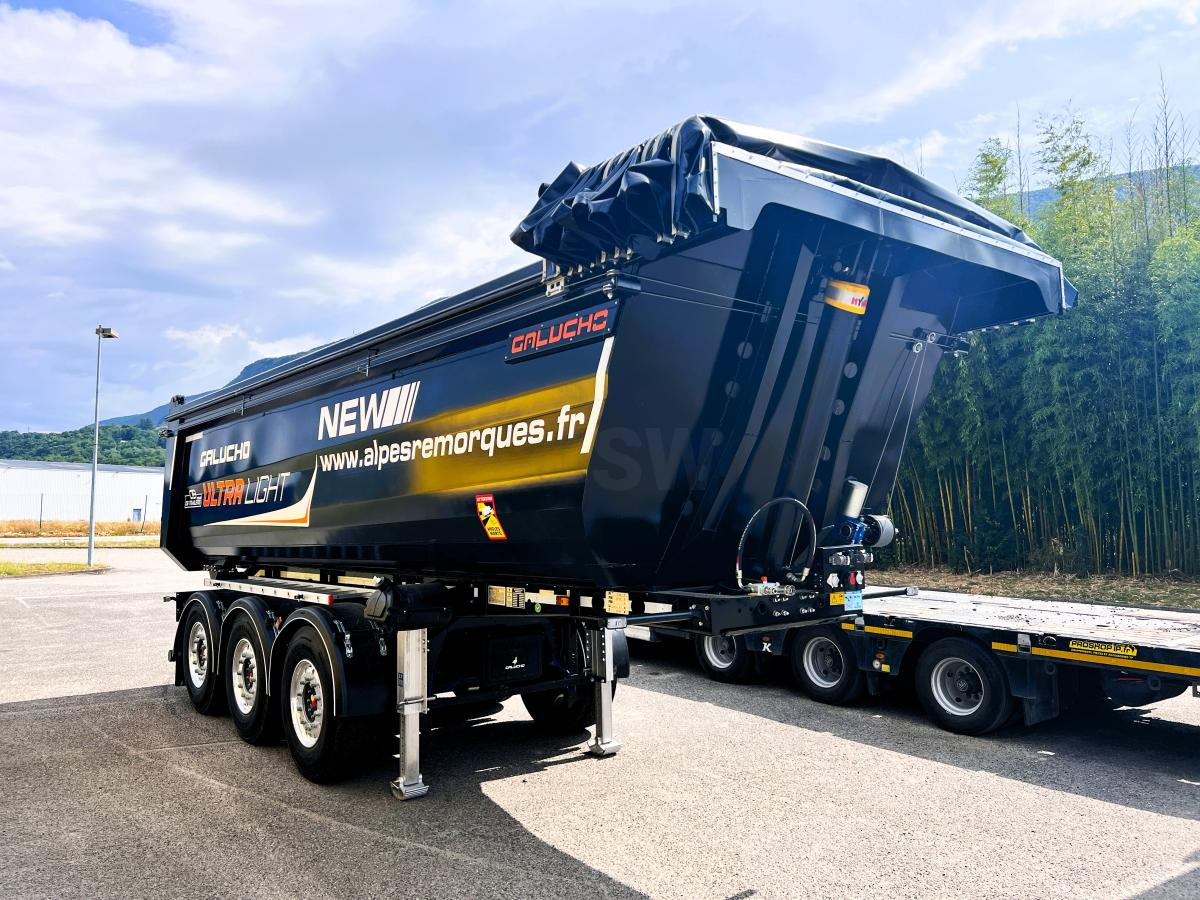 Galucho SGB3 Ultra Light Semi-remorque benne TP 3 essieux - Tippbil semitrailer: bild 2 Galucho SGB3 Ultra Light Semi-remorque benne TP 3 essieux - Tippbil semitrailer: bild 2