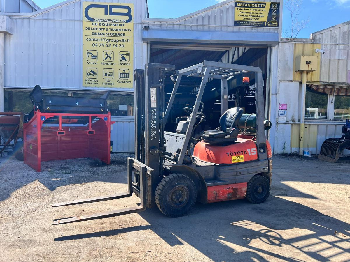 Toyota 426 FGF15 CHARIOT ELEVATEUR A GAZ 1,5T 4,3m - Gasoltruck: bild 1 Toyota 426 FGF15 CHARIOT ELEVATEUR A GAZ 1,5T 4,3m - Gasoltruck: bild 1