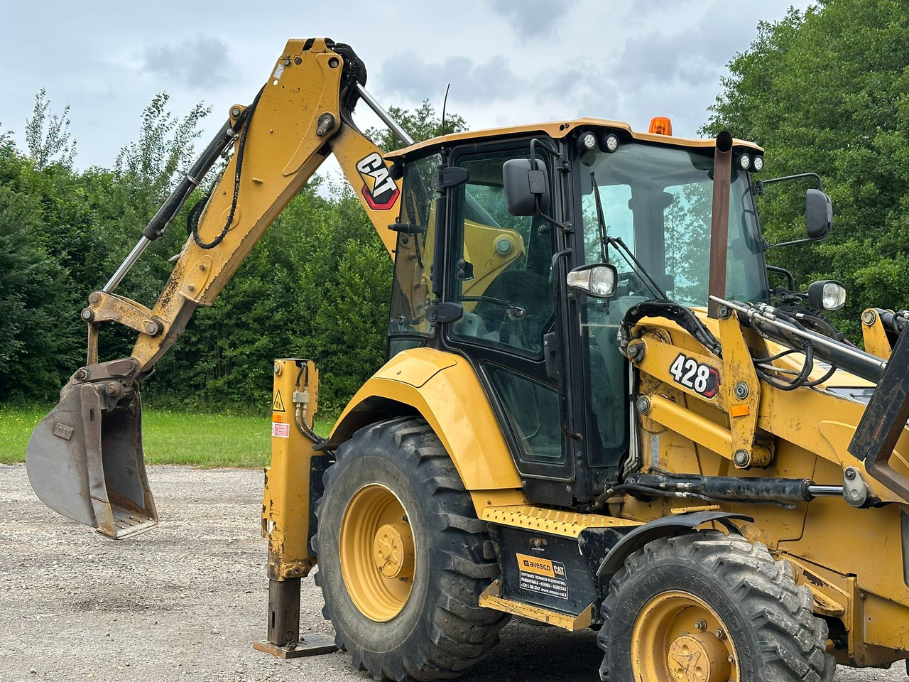 CATERPILLAR 428 / 2020 ROK / KLIMATYZACJA / 6200 mth - Grävlastare: bild 4 CATERPILLAR 428 / 2020 ROK / KLIMATYZACJA / 6200 mth - Grävlastare: bild 4
