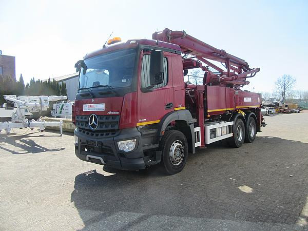 2017 SCHWING S24 X / MB AROCS - Betongpump: bild 4 2017 SCHWING S24 X / MB AROCS - Betongpump: bild 4