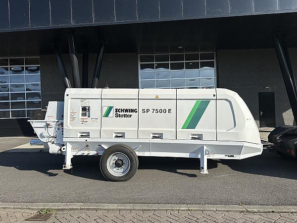 2022 SCHWING SP 7500 E -250 kw trailer pump - Stationär betongpump: bild 1 2022 SCHWING SP 7500 E -250 kw trailer pump - Stationär betongpump: bild 1
