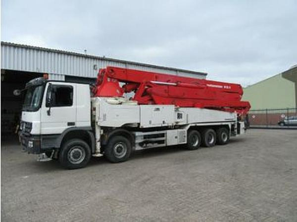 PUTZMEISTER M52/5 MB/ACTROS - Betongpump: bild 1 PUTZMEISTER M52/5 MB/ACTROS - Betongpump: bild 1