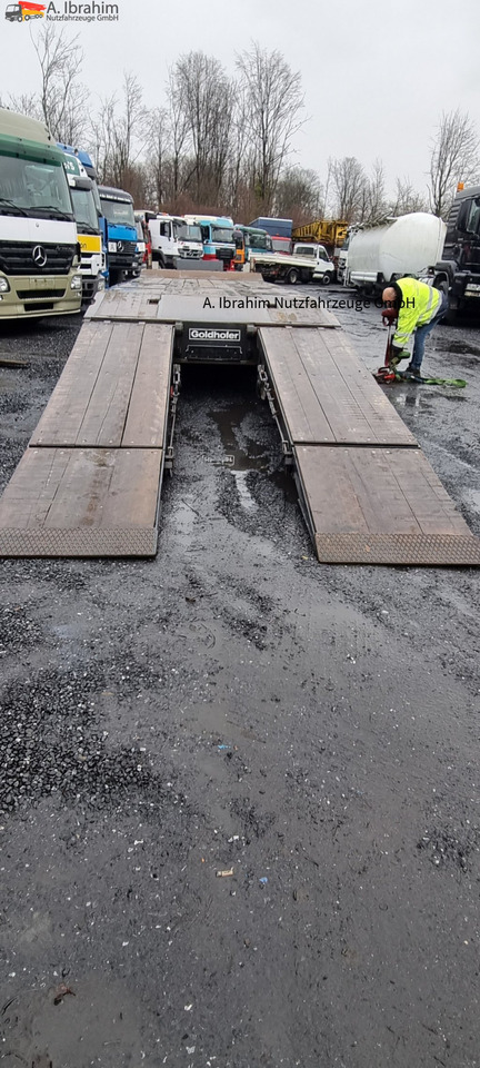 Goldhofer TU-L 3-24/80 Tieflader 10.00 m Ladefläche - Låg lastare trailer: bild 3 Goldhofer TU-L 3-24/80 Tieflader 10.00 m Ladefläche - Låg lastare trailer: bild 3