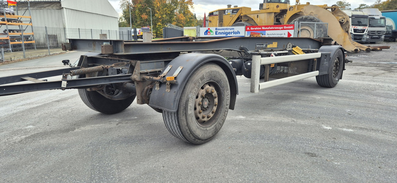 Hueffermann HSA 1870 mit Schlitten Zustand normal - Lastväxlarsläp/ Liftdumpersläp: bild 1 Hueffermann HSA 1870 mit Schlitten Zustand normal - Lastväxlarsläp/ Liftdumpersläp: bild 1