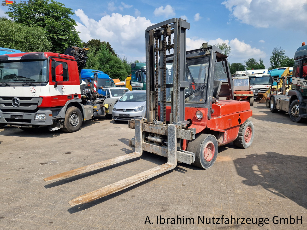 Linde H60 Tragfähigkeit 6000 kg ,3800 mm Hubhöhe, 2x vorhanden - Dieseltruck: bild 1 Linde H60 Tragfähigkeit 6000 kg ,3800 mm Hubhöhe, 2x vorhanden - Dieseltruck: bild 1