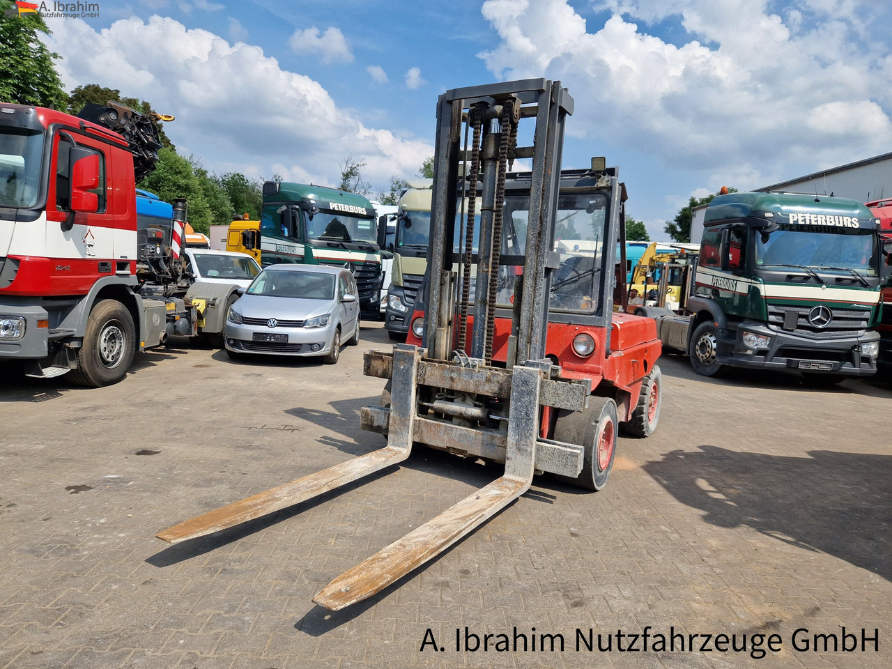 Linde H60 Tragfähigkeit 6000 kg ,3800 mm Hubhöhe, 2x vorhanden - Dieseltruck: bild 5 Linde H60 Tragfähigkeit 6000 kg ,3800 mm Hubhöhe, 2x vorhanden - Dieseltruck: bild 5