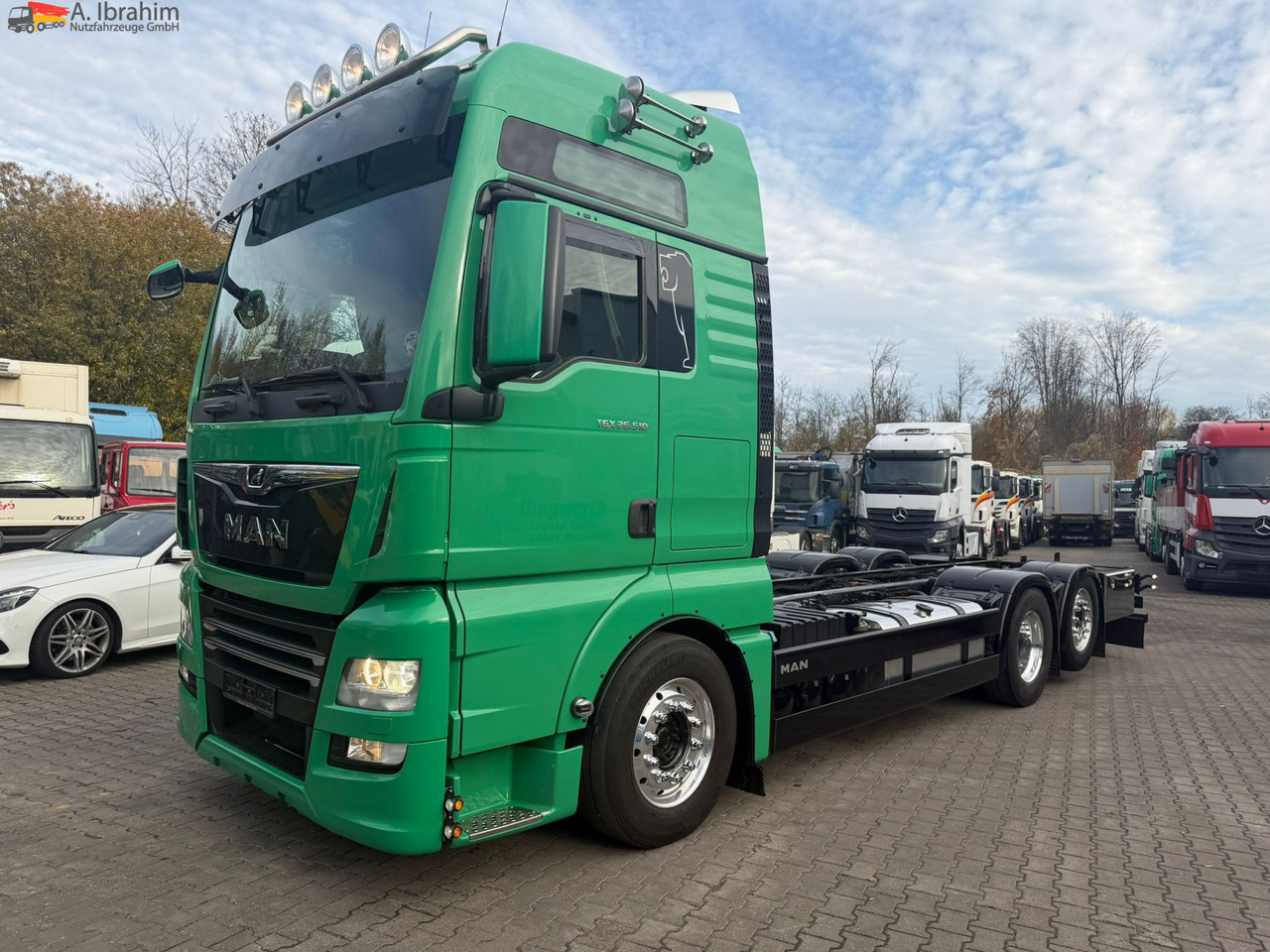 MAN TGX 26.510 Retarder | 6x2 | Klima Euro 6d | Full Service Truck - Chassi lastbil: bild 1 MAN TGX 26.510 Retarder | 6x2 | Klima Euro 6d | Full Service Truck - Chassi lastbil: bild 1