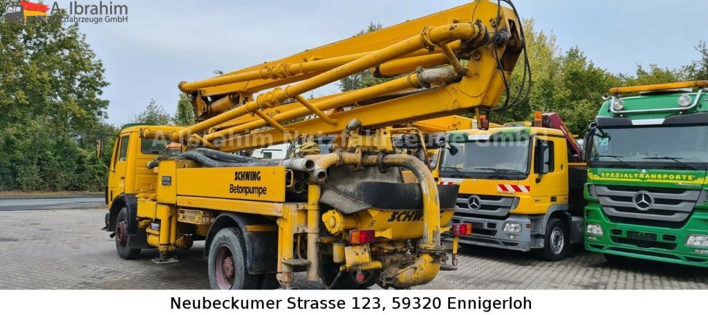 Mercedes-Benz LK 1617, Schwing Betonpumpe, Oldtimer - Betongbil med pump: bild 5 Mercedes-Benz LK 1617, Schwing Betonpumpe, Oldtimer - Betongbil med pump: bild 5