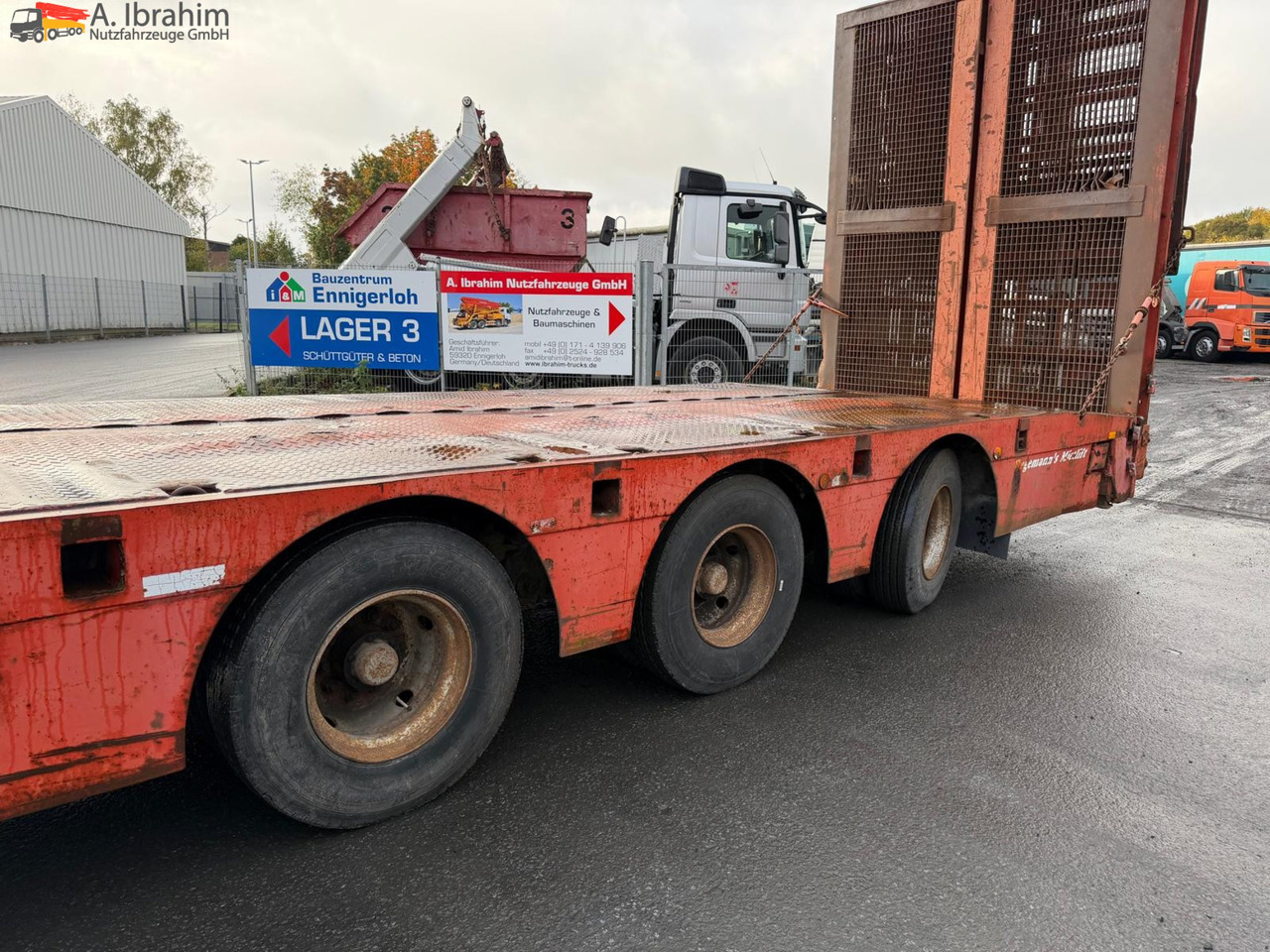 Nooteboom OSD-48-03 V/L ausziehbar | 1 x Lenkachse | Rampen - Låg lastare semitrailer: bild 3 Nooteboom OSD-48-03 V/L ausziehbar | 1 x Lenkachse | Rampen - Låg lastare semitrailer: bild 3