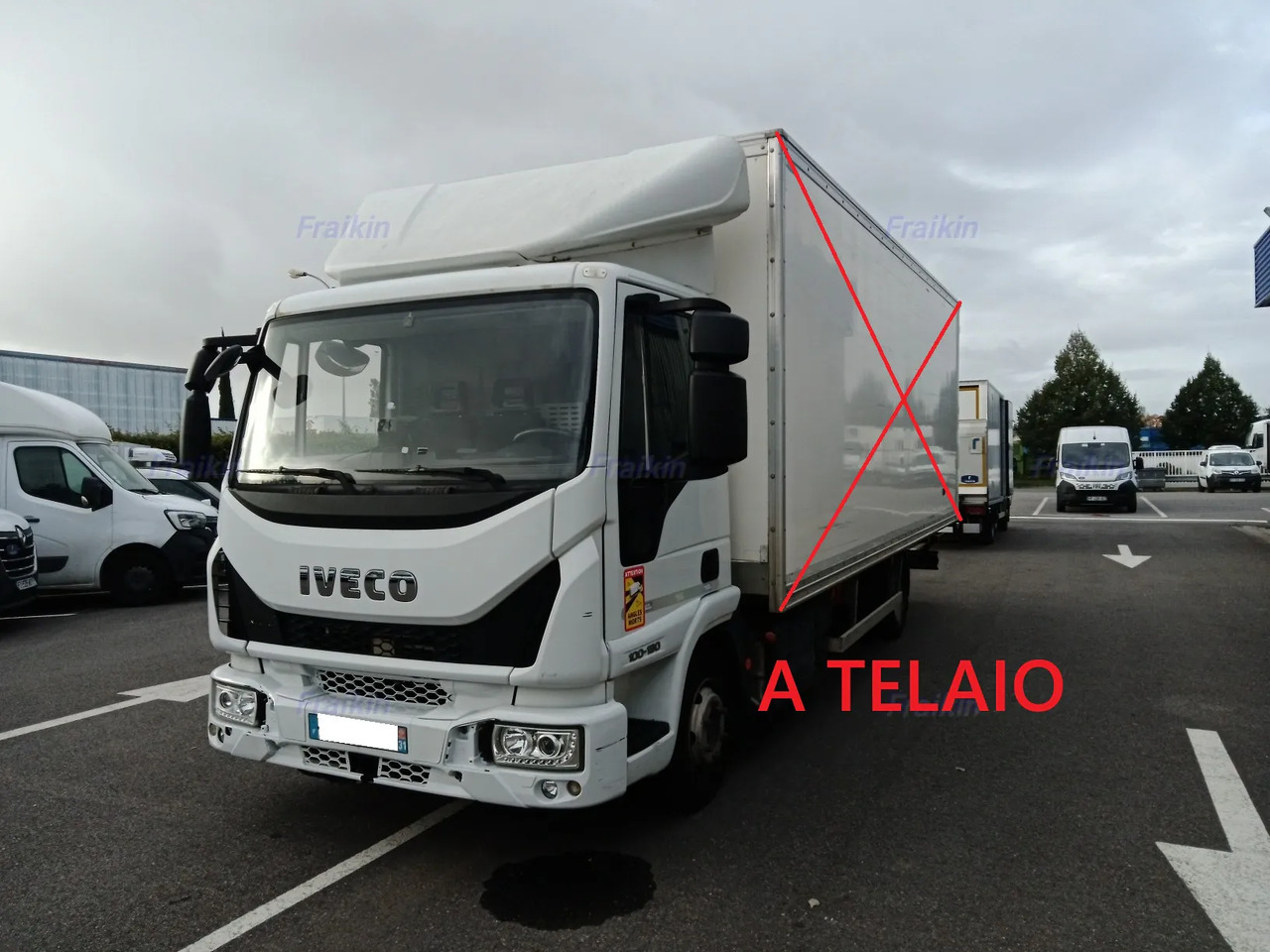 IVECO EUROCARGO 100E19P - Chassi lastbil: bild 1 IVECO EUROCARGO 100E19P - Chassi lastbil: bild 1