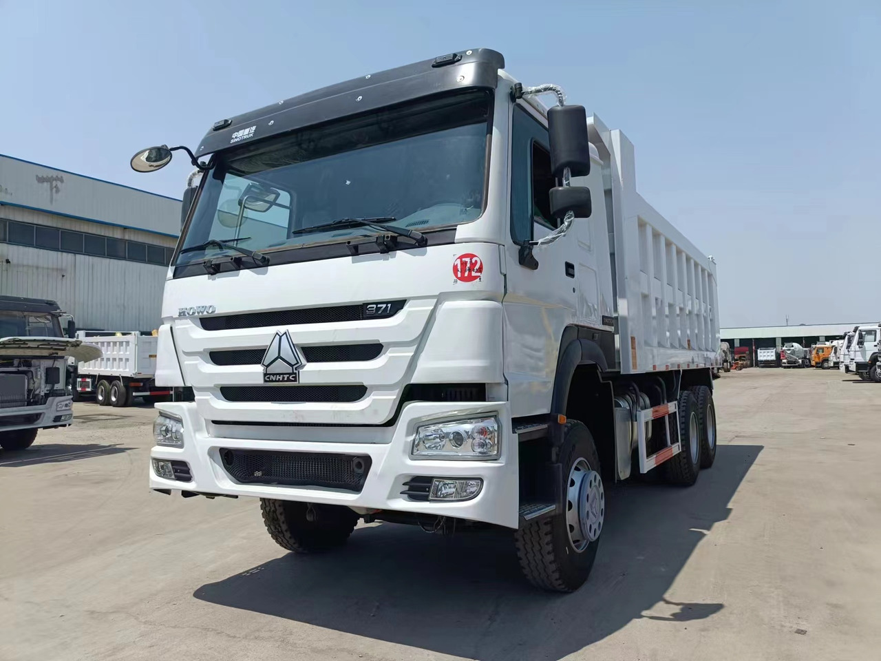 HOWO 371 6X4 - Tippbil lastbil: bild 2 HOWO 371 6X4 - Tippbil lastbil: bild 2