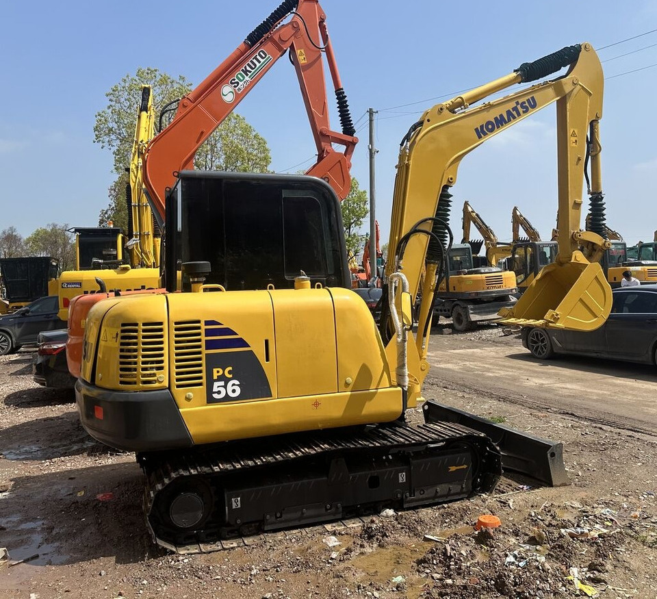 Komatsu PC56 - Minigrävmaskin: bild 1 Komatsu PC56 - Minigrävmaskin: bild 1