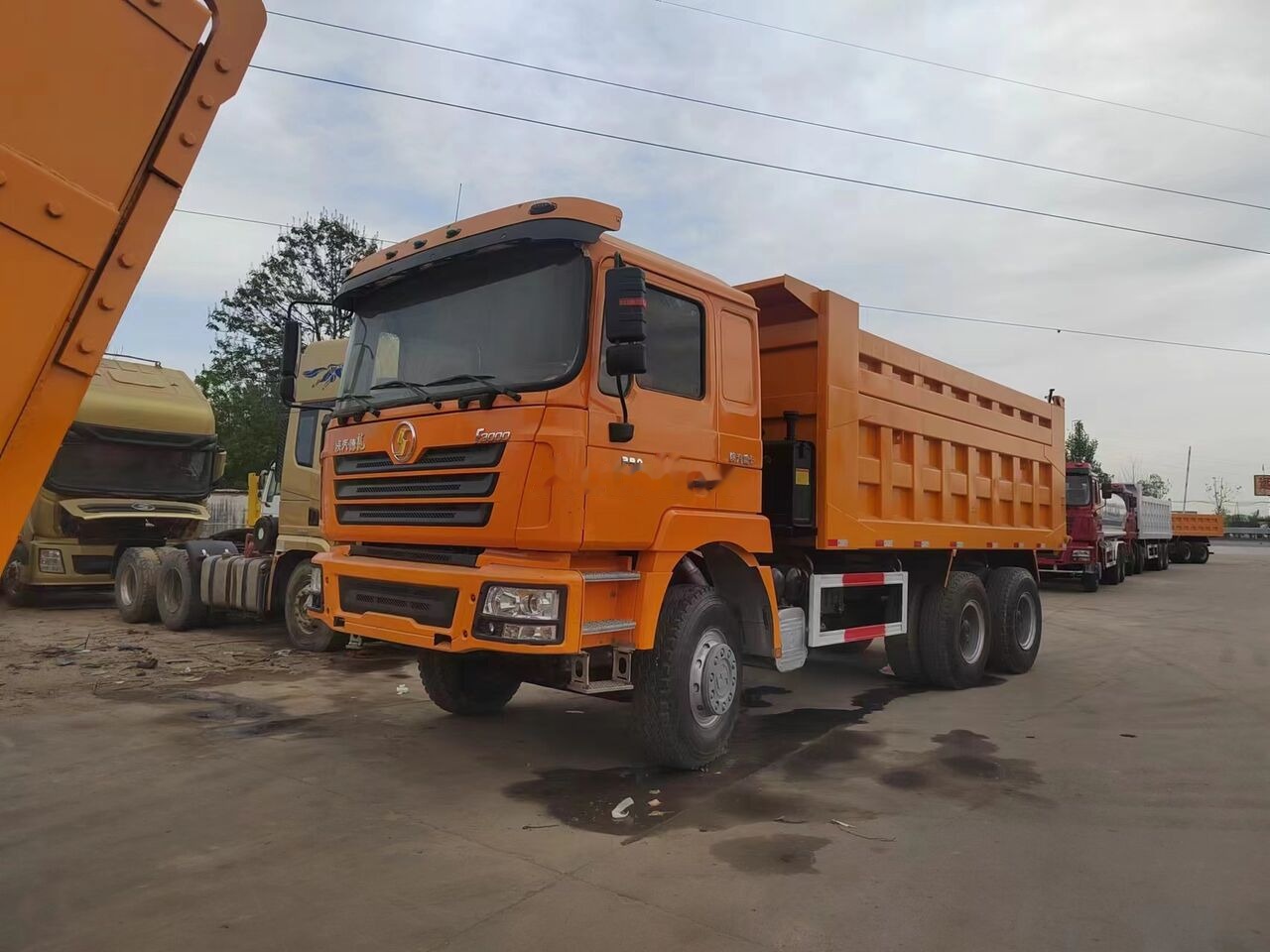 Shacman F3000 - Tippbil lastbil: bild 4 Shacman F3000 - Tippbil lastbil: bild 4