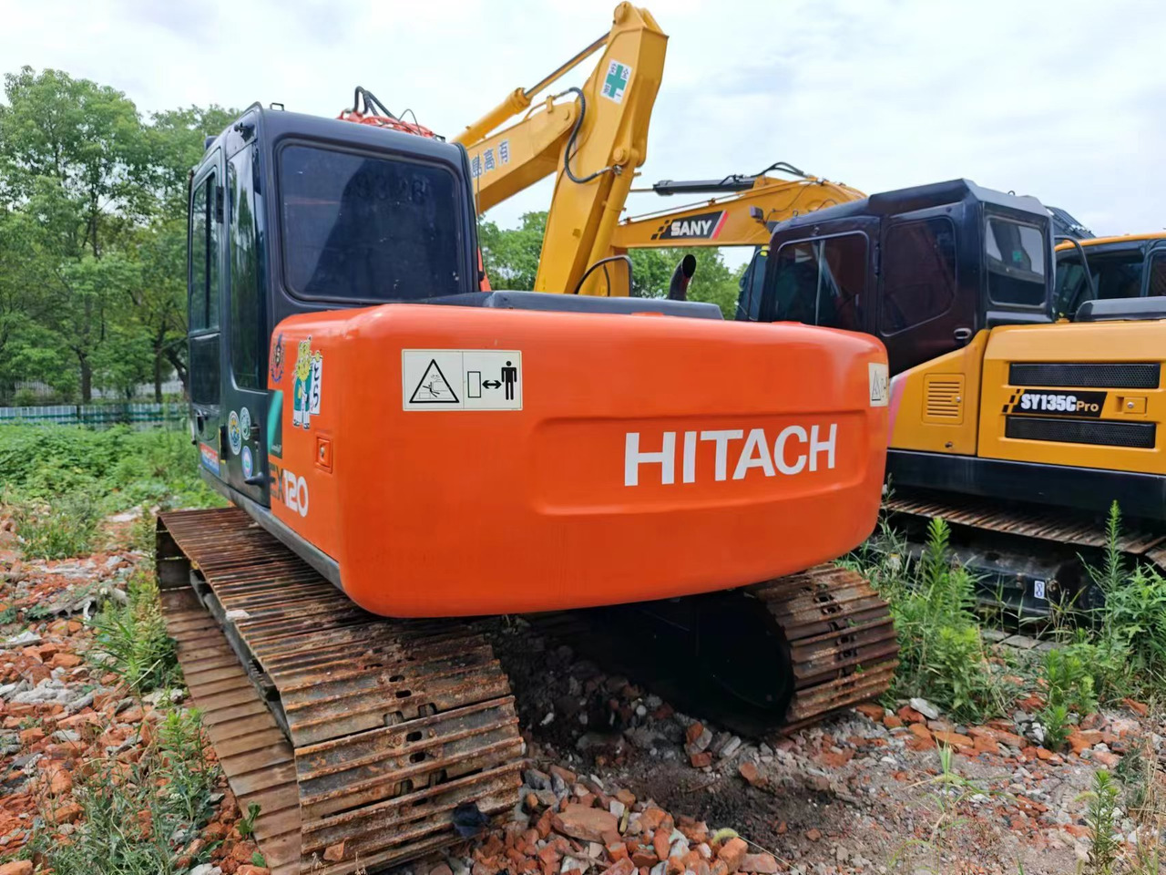 Bandgrävare HITACHI EX120-5: bild 8 Bandgrävare HITACHI EX120-5: bild 8