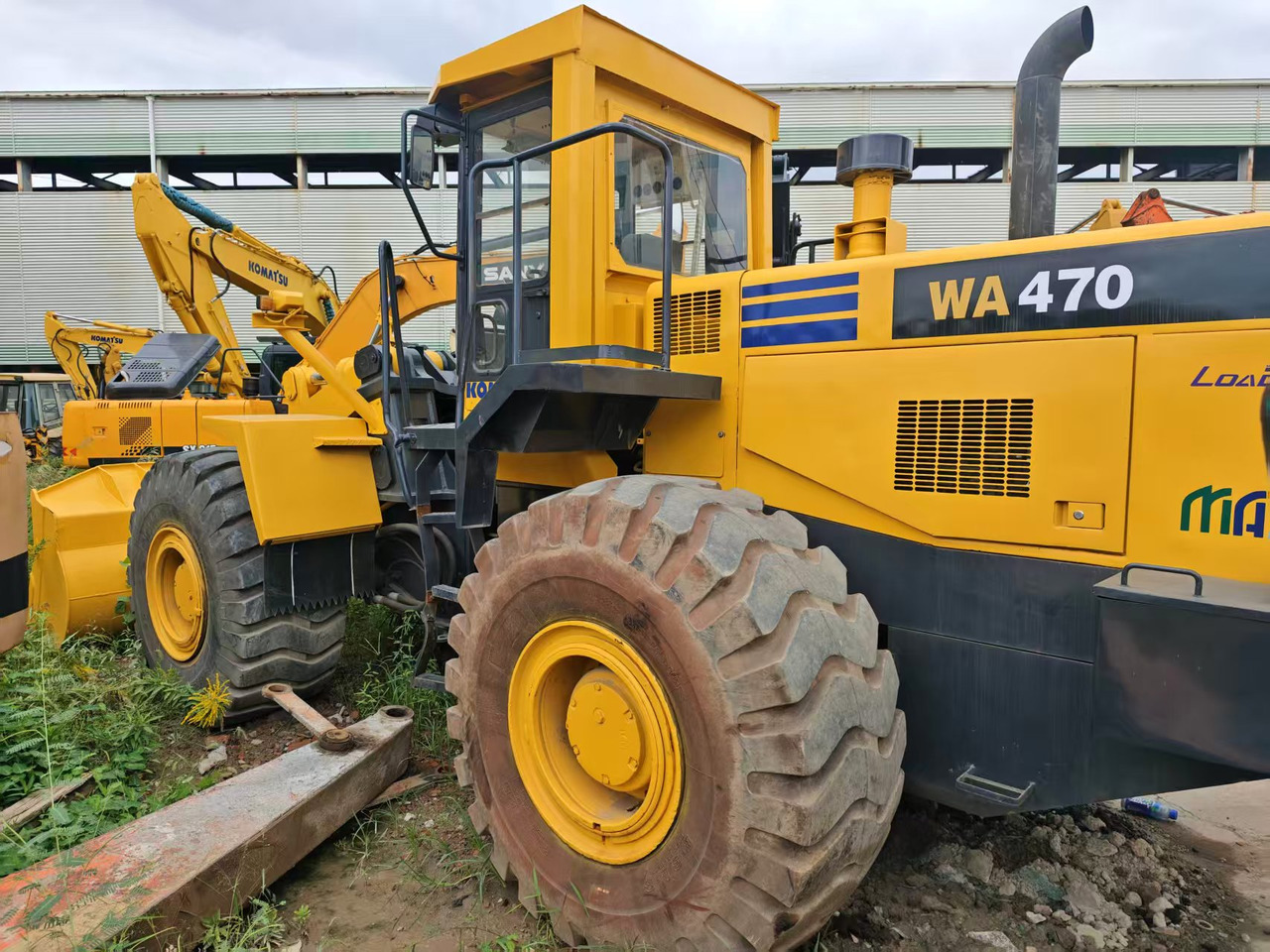 KOMATSU WA470 - Hjullastare: bild 1 KOMATSU WA470 - Hjullastare: bild 1
