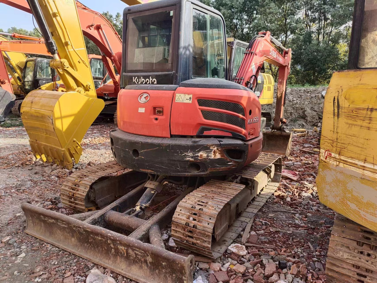 KUBOTA KX155-5 - Minigrävmaskin: bild 3 KUBOTA KX155-5 - Minigrävmaskin: bild 3