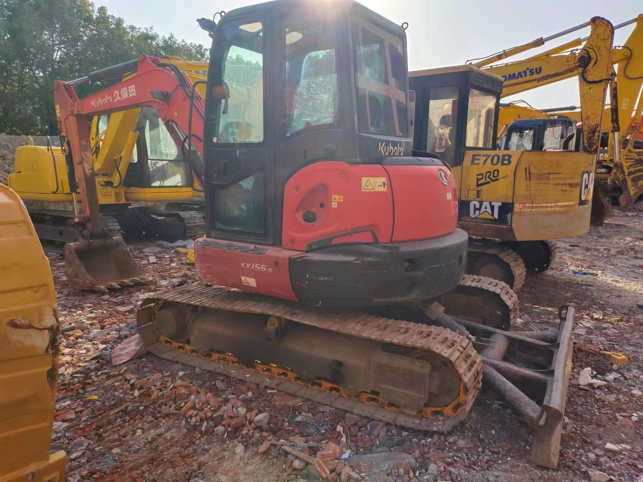 KUBOTA KX155-5 - Minigrävmaskin: bild 1 KUBOTA KX155-5 - Minigrävmaskin: bild 1