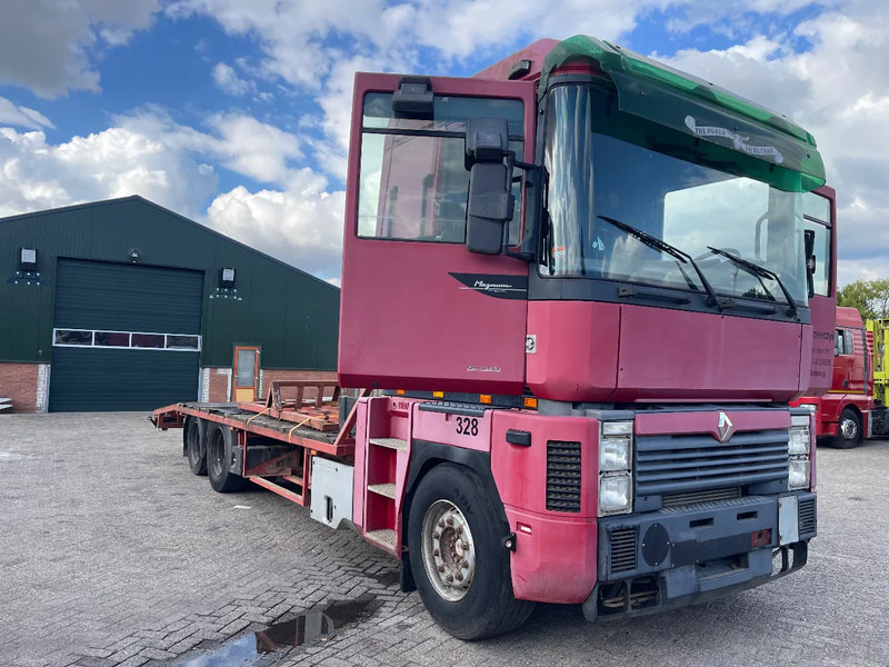 Renault Magnum AE 430 Transporter - Lastbil med skåp: bild 1 Renault Magnum AE 430 Transporter - Lastbil med skåp: bild 1