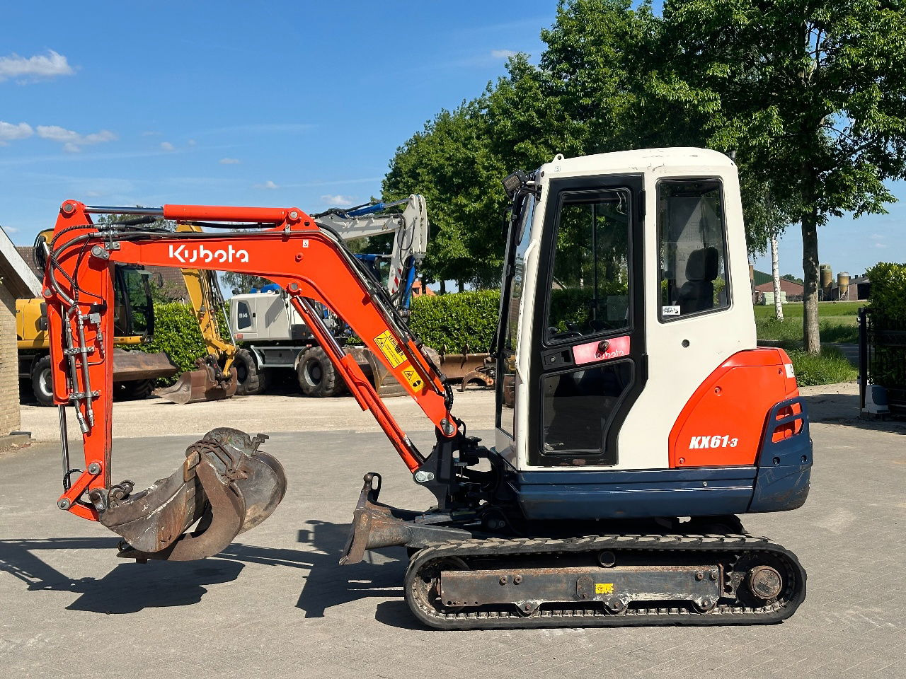 Kubota KX61-3 - Minigrävmaskin: bild 2 Kubota KX61-3 - Minigrävmaskin: bild 2