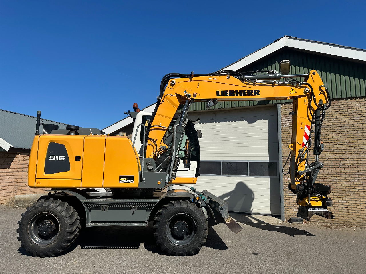 Liebherr A916 - Grävmaskin på däck: bild 5 Liebherr A916 - Grävmaskin på däck: bild 5