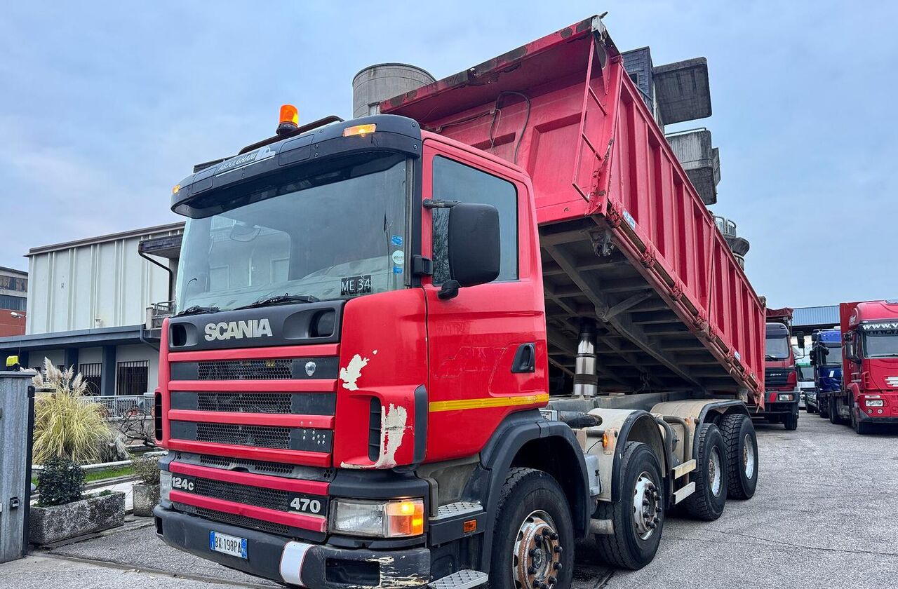 Scania R124/470 Ribaltabile 8X4 - Tippbil lastbil: bild 2 Scania R124/470 Ribaltabile 8X4 - Tippbil lastbil: bild 2