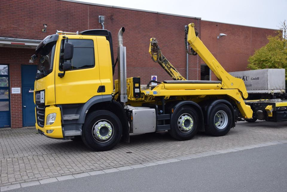 DAF CF 450 Meiller Absetzkip. Vorlauf. Lenk Funk - Liftdumper lastbil: bild 2 DAF CF 450 Meiller Absetzkip. Vorlauf. Lenk Funk - Liftdumper lastbil: bild 2
