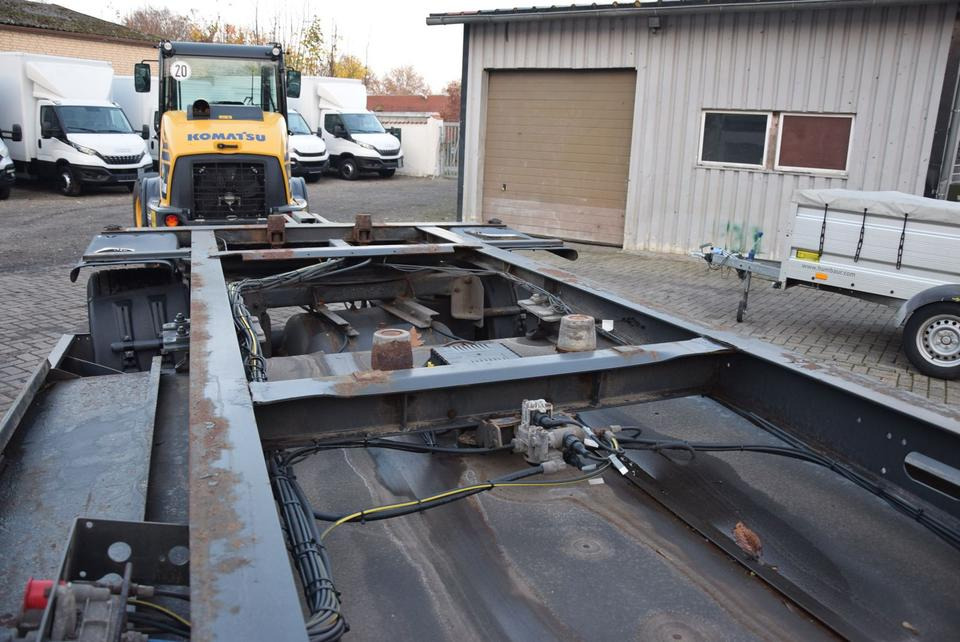 Containersläp/ Växelflaksläp Schmitz Cargobull  AFW 18 L20 Maxi SAF Achsen 2 X Palettenkasten: bild 13