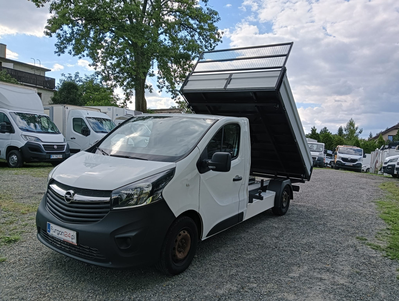 OPEL VIVARO WYWROTKA KIPER Z NAJAZDAMI NR 870 - Transportbil med tippflak: bild 1 OPEL VIVARO WYWROTKA KIPER Z NAJAZDAMI NR 870 - Transportbil med tippflak: bild 1