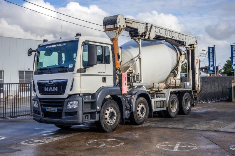 MAN TGS 32.360 BB + BAND/TAPIS/BELT T40 - Betongbil: bild 1 MAN TGS 32.360 BB + BAND/TAPIS/BELT T40 - Betongbil: bild 1