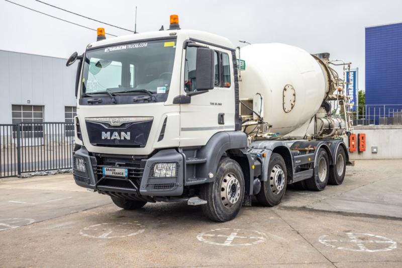 MAN TGS 32.360 BB+E6+MIXER 9M³ - Betongbil: bild 1 MAN TGS 32.360 BB+E6+MIXER 9M³ - Betongbil: bild 1