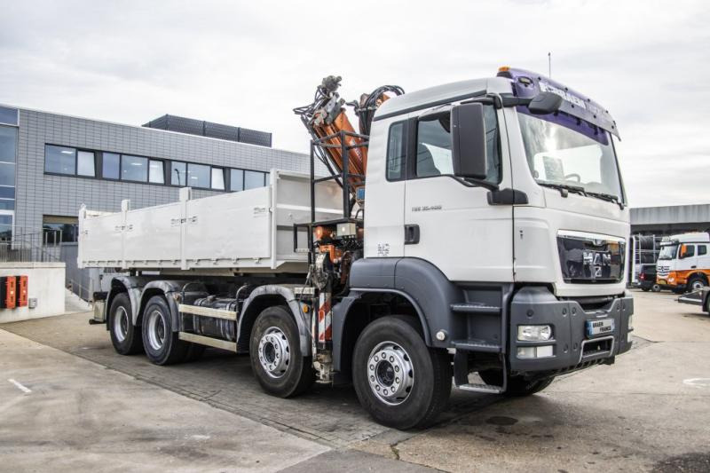 MAN TGS 35.400+TEREX 16T/2 - Tippbil lastbil, Kranbil: bild 5 MAN TGS 35.400+TEREX 16T/2 - Tippbil lastbil, Kranbil: bild 5