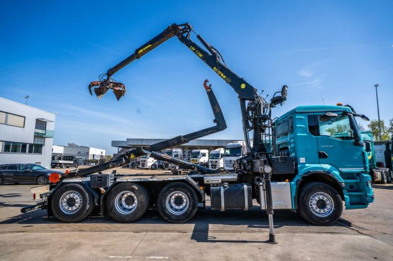 MAN TGS 35.510 8X4-4 BL + TAJFUN L170 K - Lastväxlare lastbil, Kranbil: bild 3 MAN TGS 35.510 8X4-4 BL + TAJFUN L170 K - Lastväxlare lastbil, Kranbil: bild 3