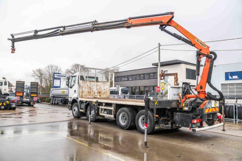 Renault LANDER 380 DXI+PALFINGER 18002/4X - Flakbil, Kranbil: bild 3 Renault LANDER 380 DXI+PALFINGER 18002/4X - Flakbil, Kranbil: bild 3