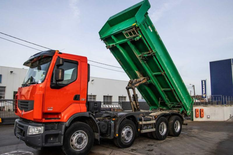 Renault LANDER-KERAX 430 DXI+BIBENNE - Tippbil lastbil: bild 1 Renault LANDER-KERAX 430 DXI+BIBENNE - Tippbil lastbil: bild 1