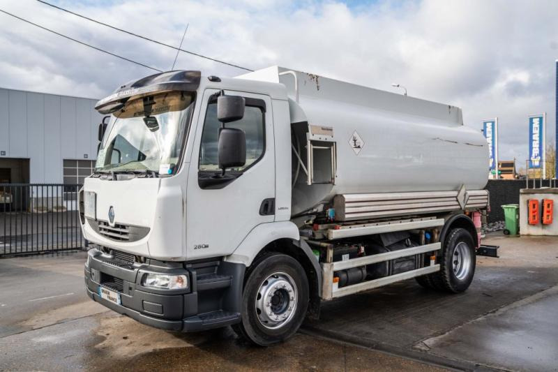Renault MIDLUM 280+TANK 12.500L/5 Comp. - Tankbil: bild 1 Renault MIDLUM 280+TANK 12.500L/5 Comp. - Tankbil: bild 1