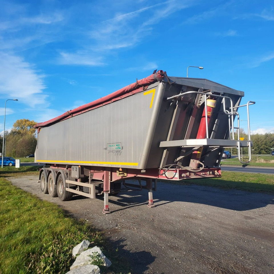 Janmil NWD 40 M3 - ALU - TOP Condition - Tippbil semitrailer: bild 1 Janmil NWD 40 M3 - ALU - TOP Condition - Tippbil semitrailer: bild 1