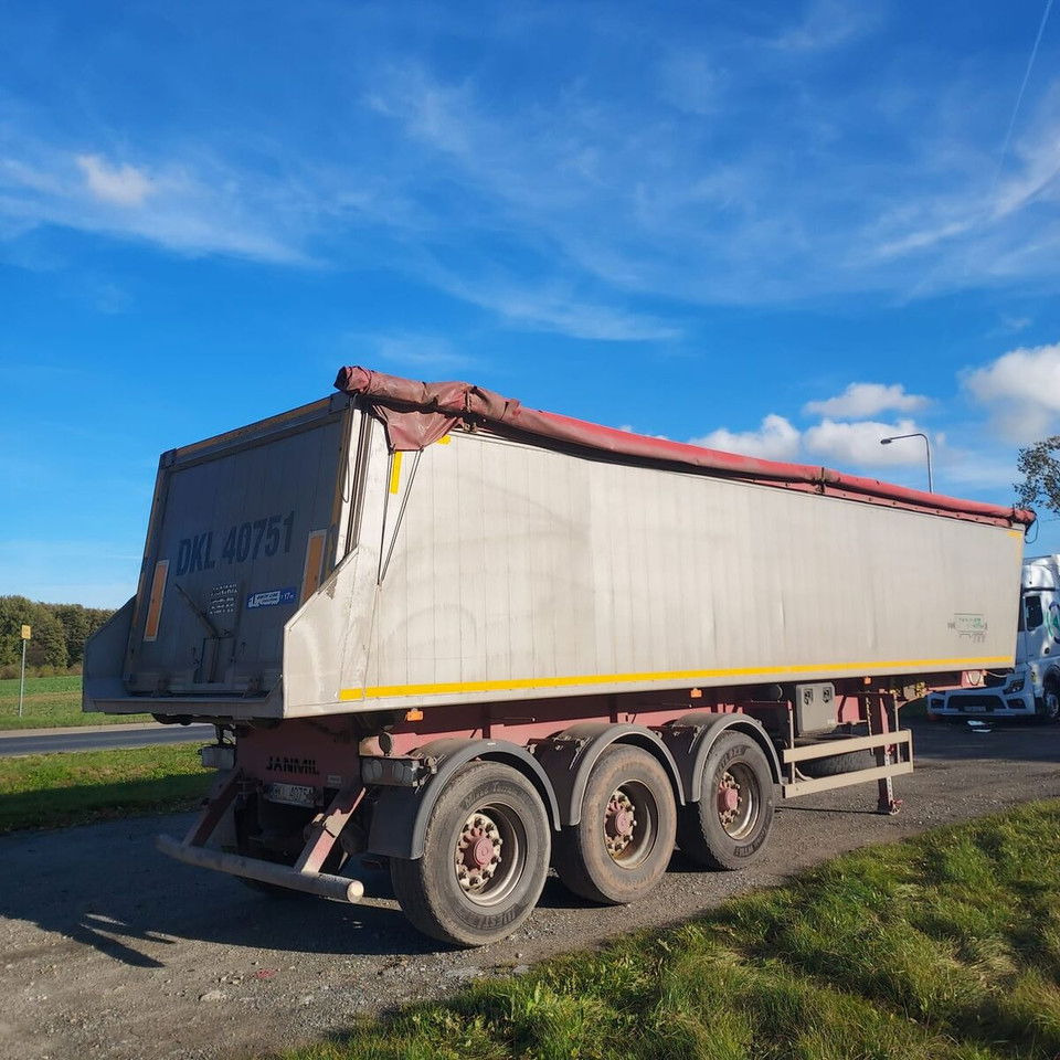 Janmil NWD 40 M3 - ALU - TOP Condition - Tippbil semitrailer: bild 4 Janmil NWD 40 M3 - ALU - TOP Condition - Tippbil semitrailer: bild 4