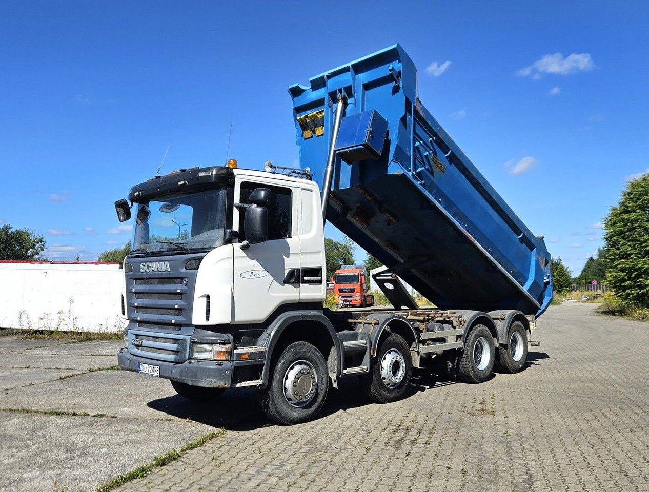 Scania R420 8x4 - Tipper - full spring - 2007 year - Tippbil lastbil: bild 1 Scania R420 8x4 - Tipper - full spring - 2007 year - Tippbil lastbil: bild 1
